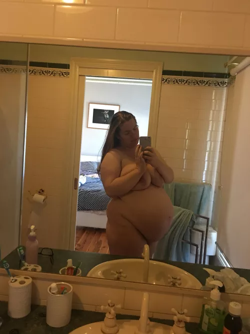 Would you still fuck me this pregnant?