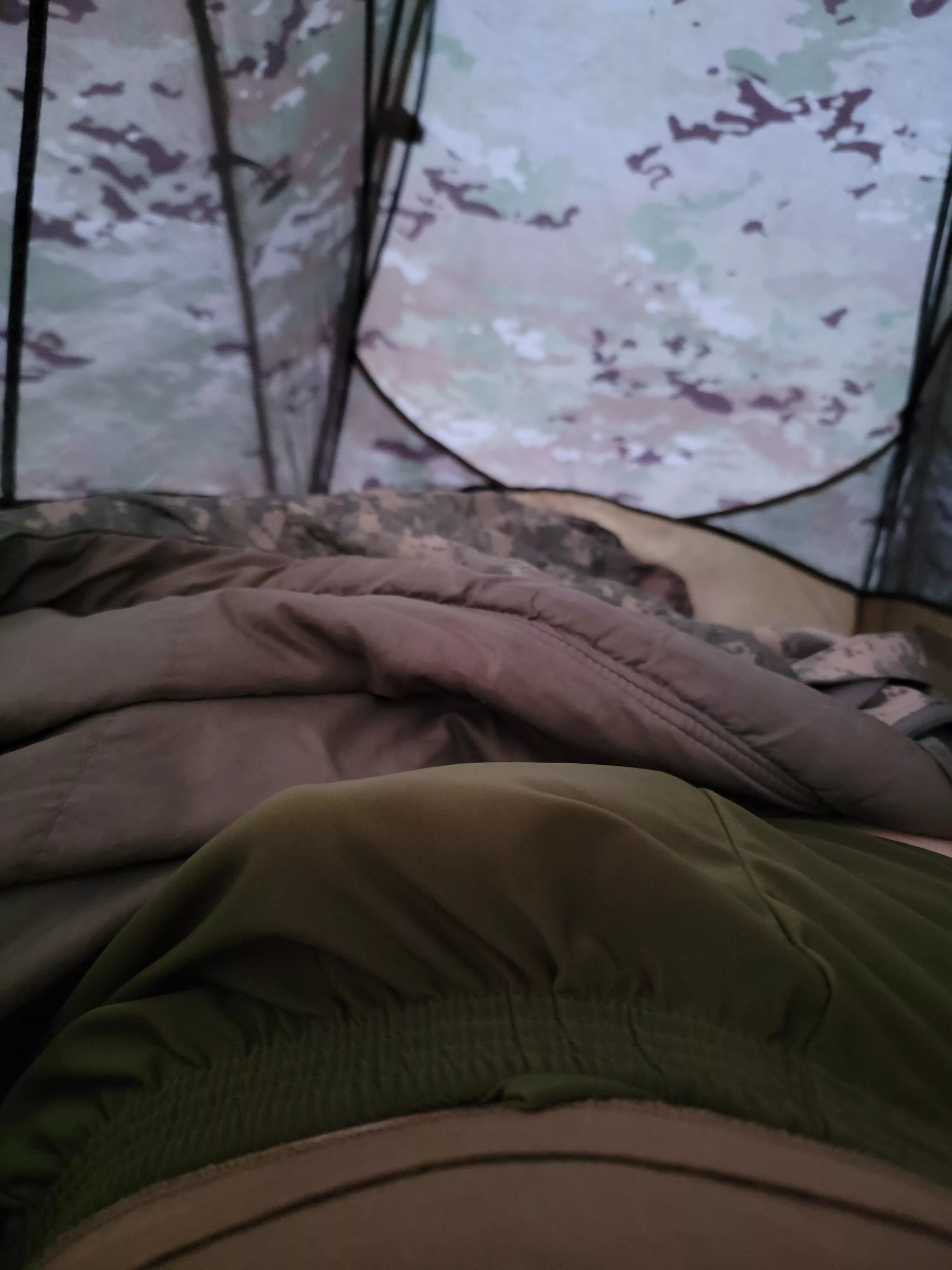 (35) finally back in my tent