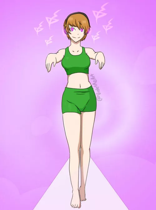 Chie hypnotized (violetazart)