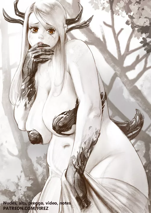 Chubby creature sketch. More in the replies