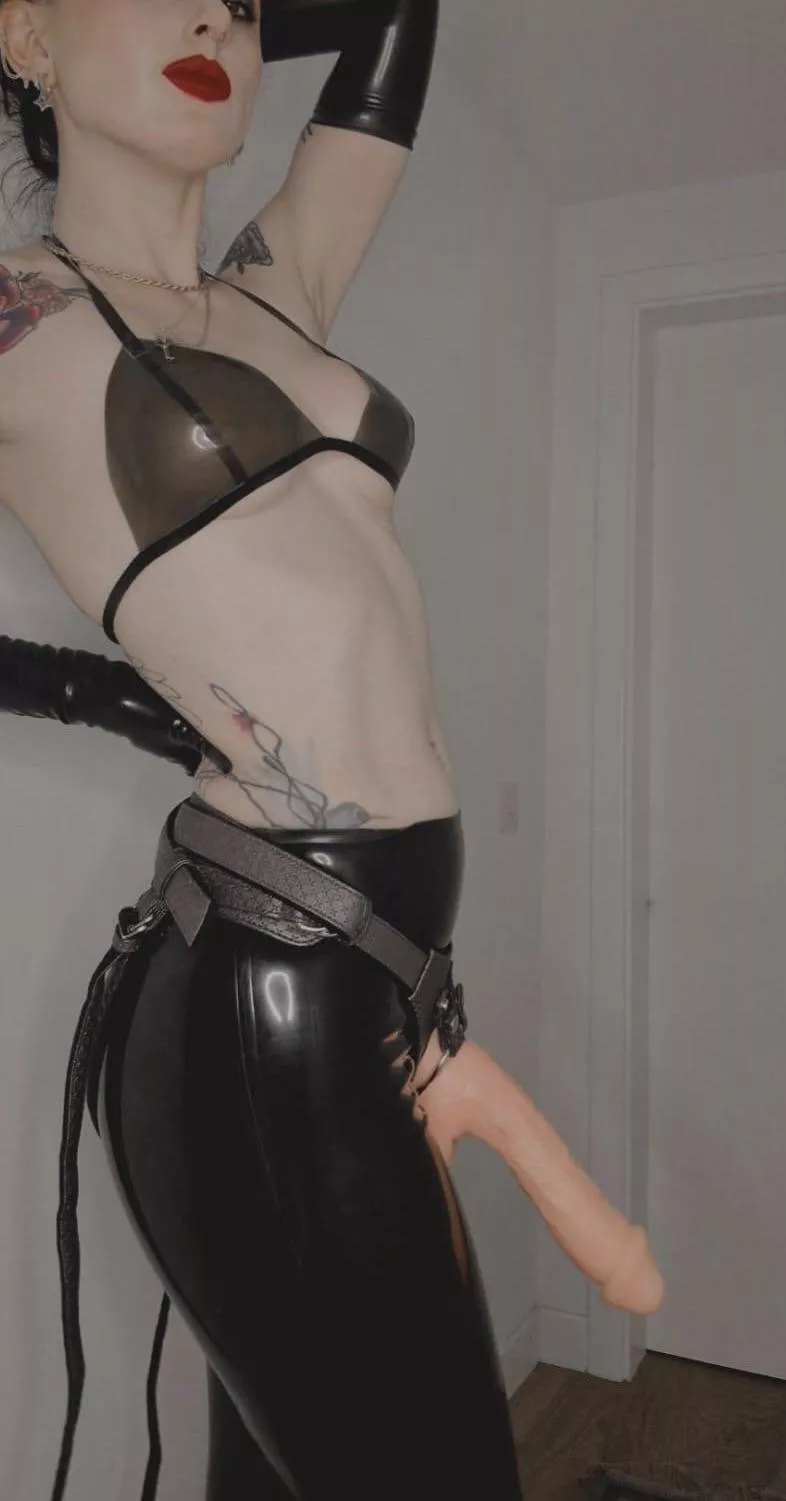 Close your eyes, open wide and stick out your tongue..I have a treat for you.