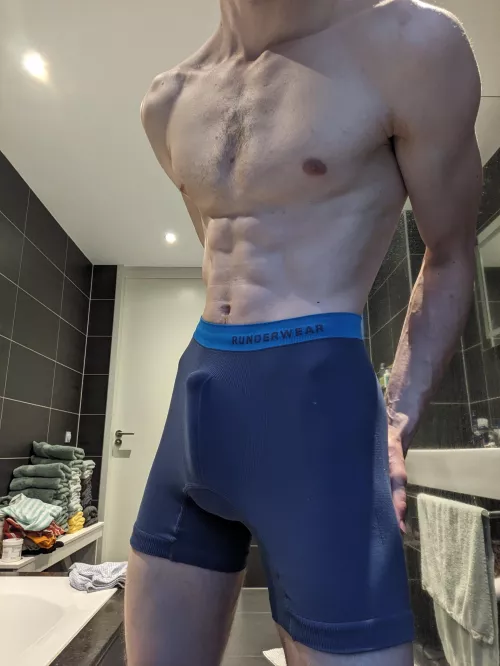 Do you think the guys in the gym noticed?