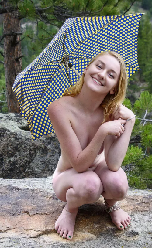 Even if it rains, I'll still shine!