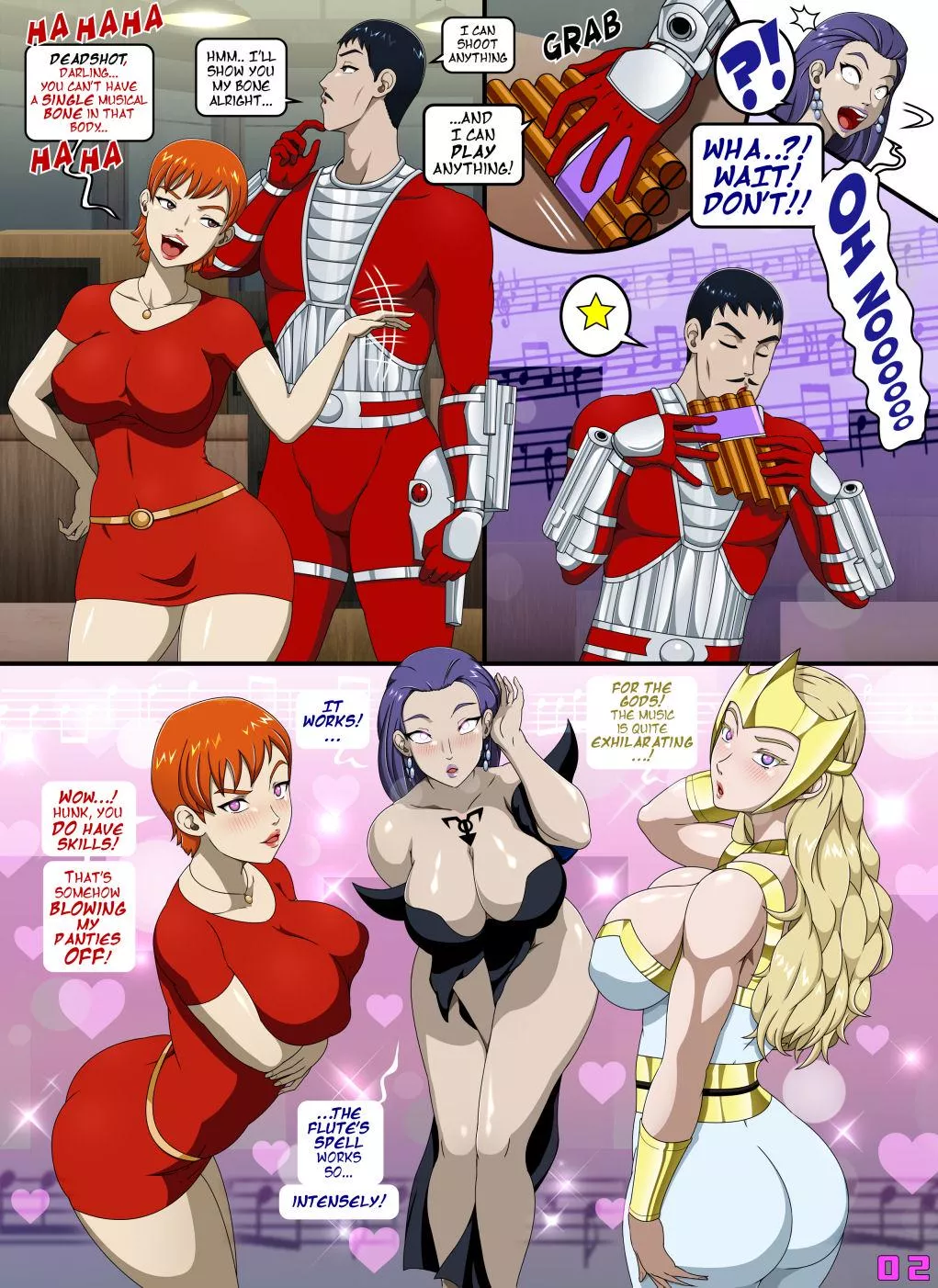 Hypnotized villains (stormfeder)