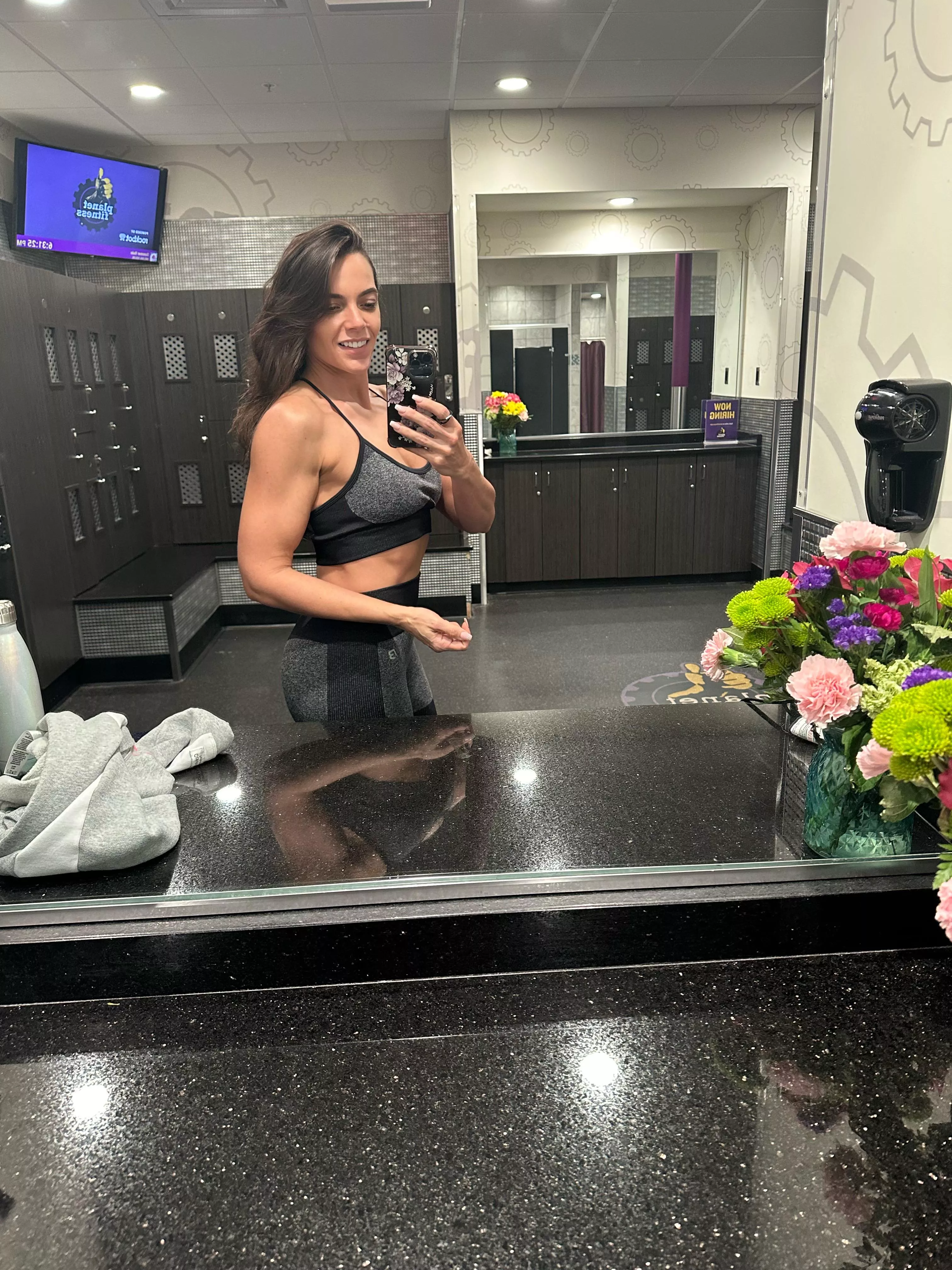 i love coming to the gym! (F) 