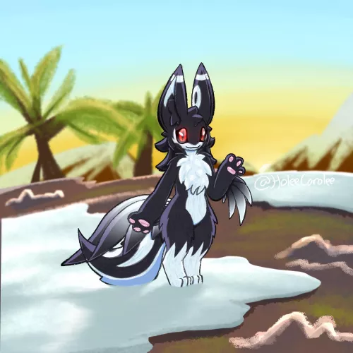 Ki on her home planet