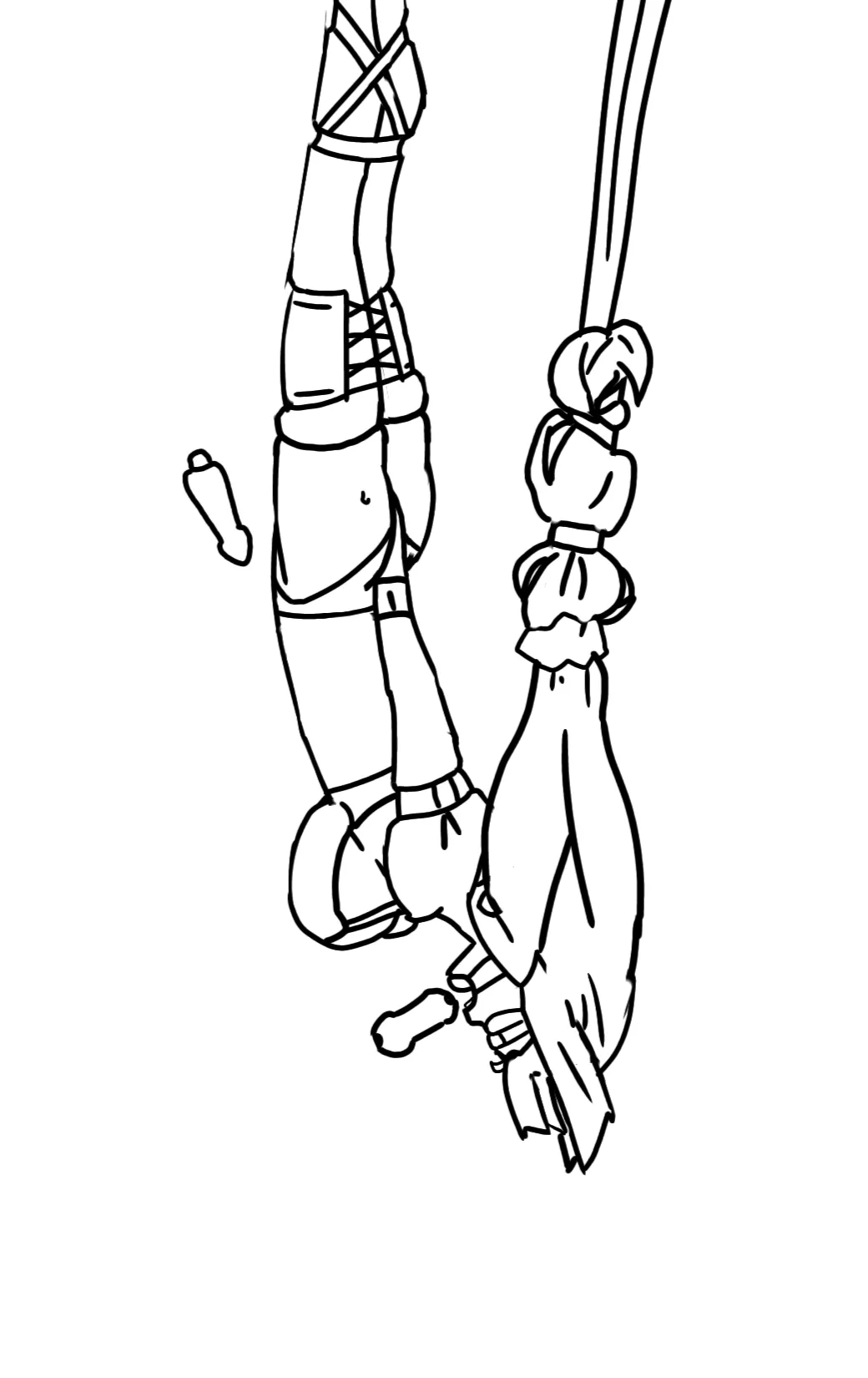 Naruka easily escaped for last time. So i made things harder for her. Im not feeling like to paint