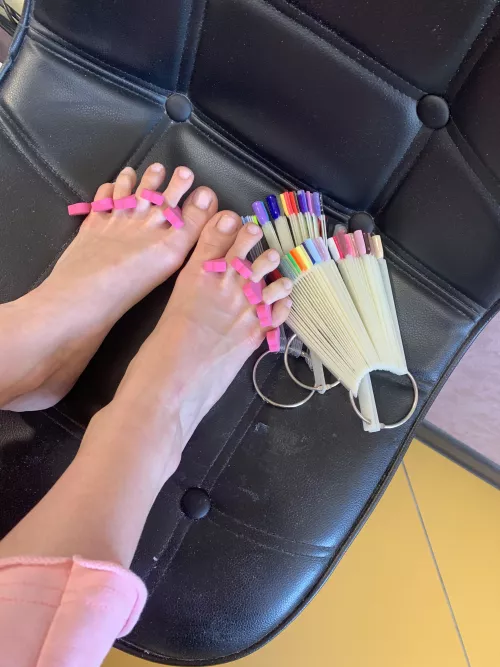 new pedicure