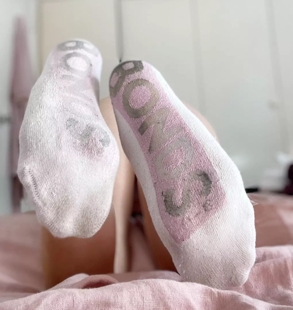 Post run socks 🧦 Soft, squishy and a bit wet! (talking about the socks obviously 😏)