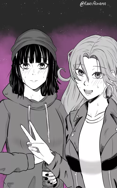 Post-concert selfie [The Guy She Was Interested In Wasn't a Guy at All] 