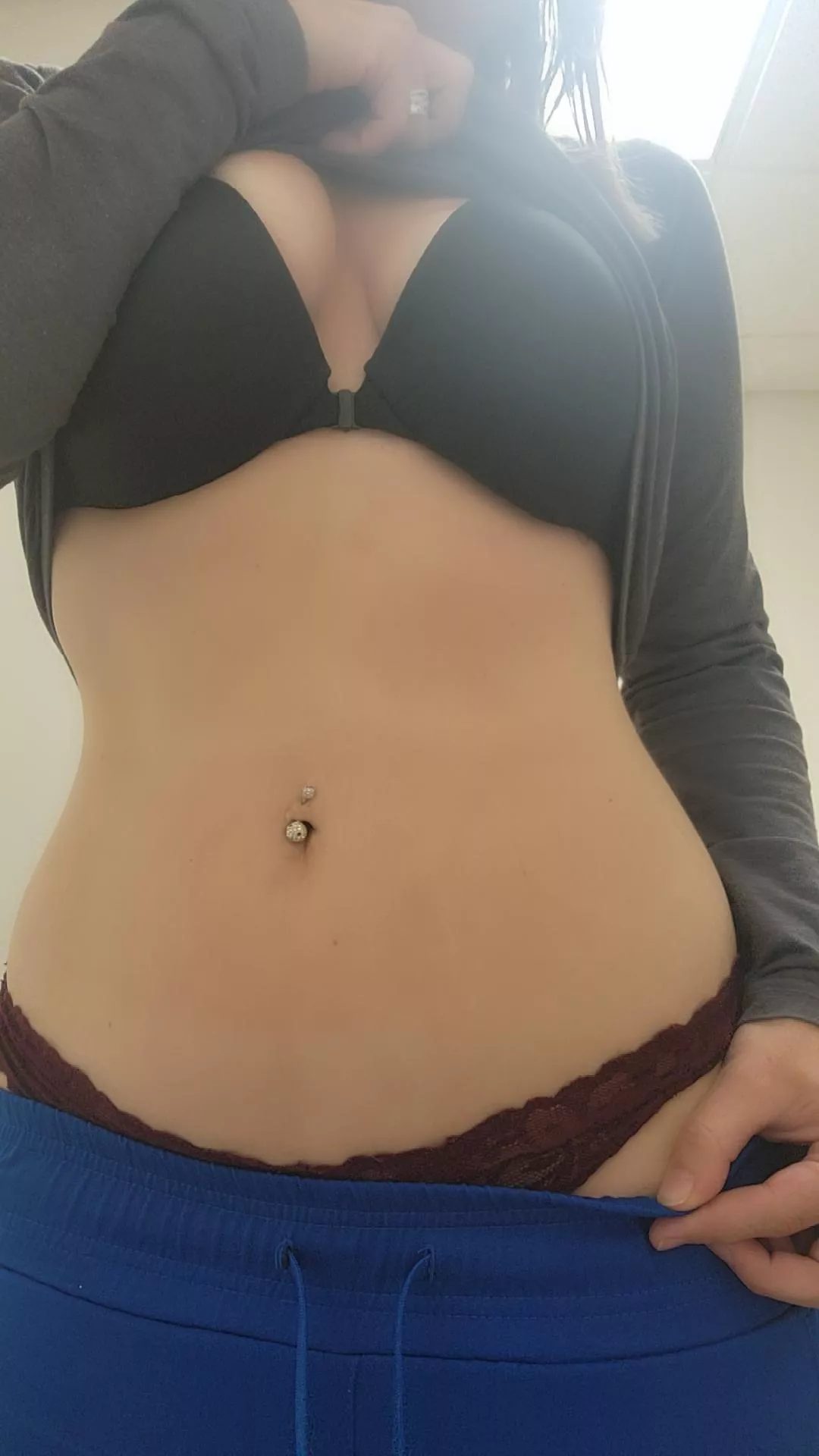 This is what I'm wearing under my scrubs