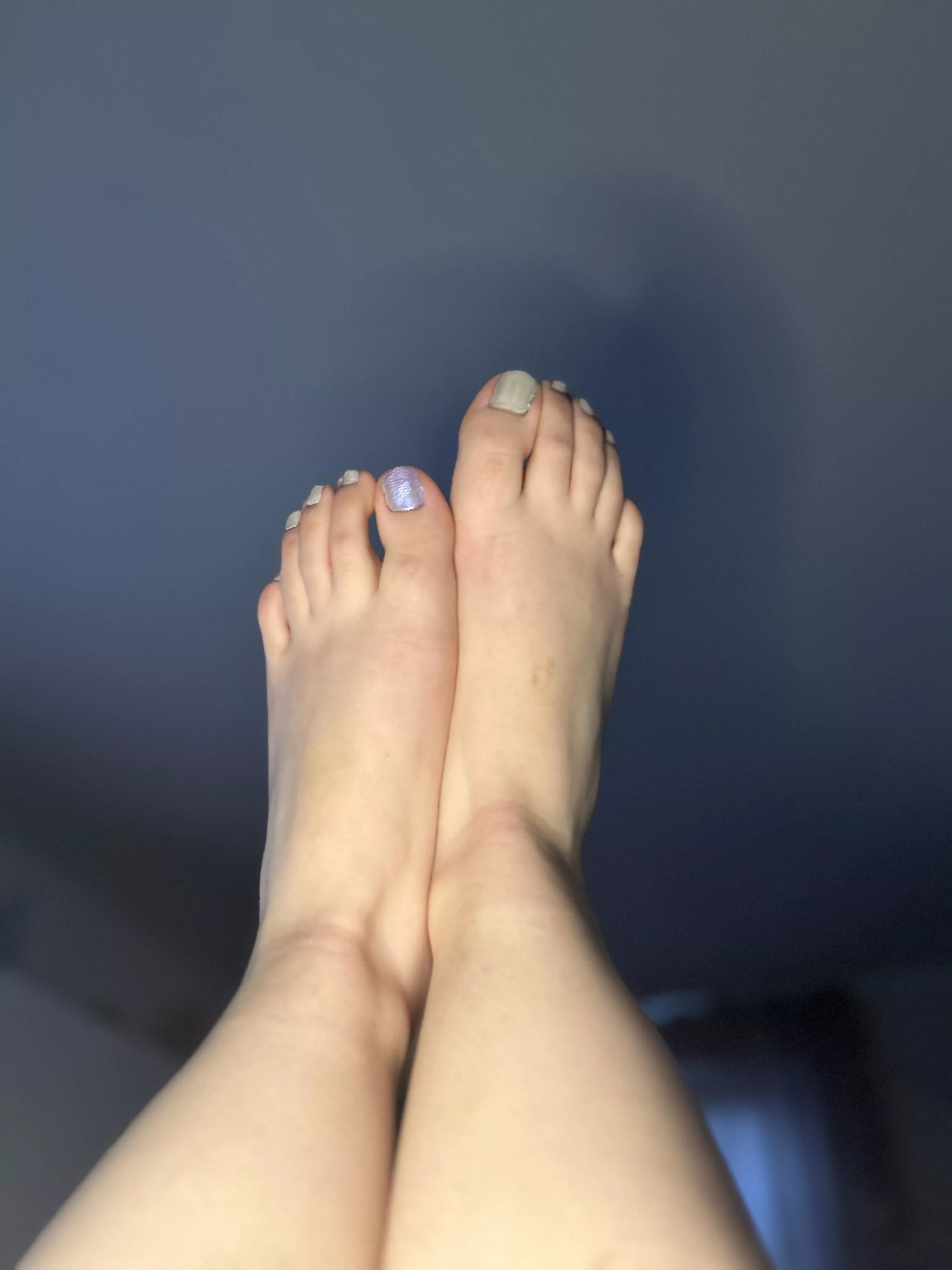 Which toe first?