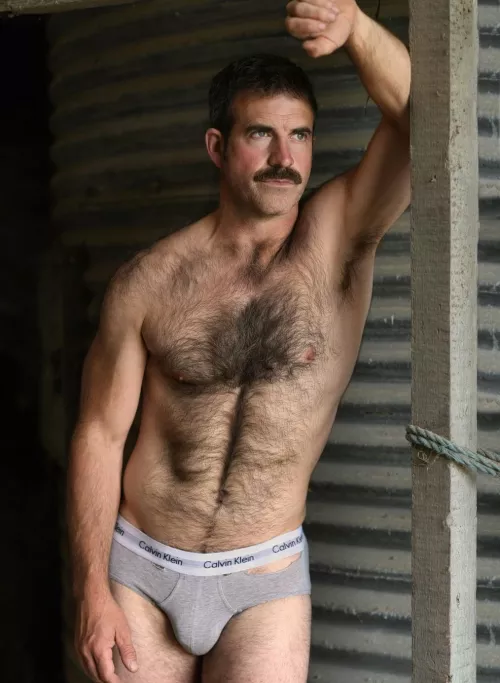 Wish he took his underwear off