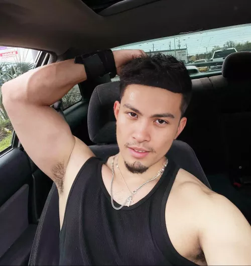 After a sweaty workout