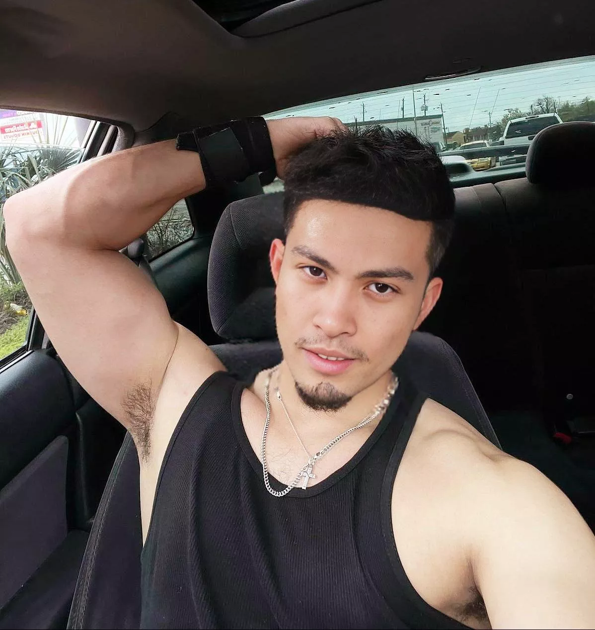 After a sweaty workout