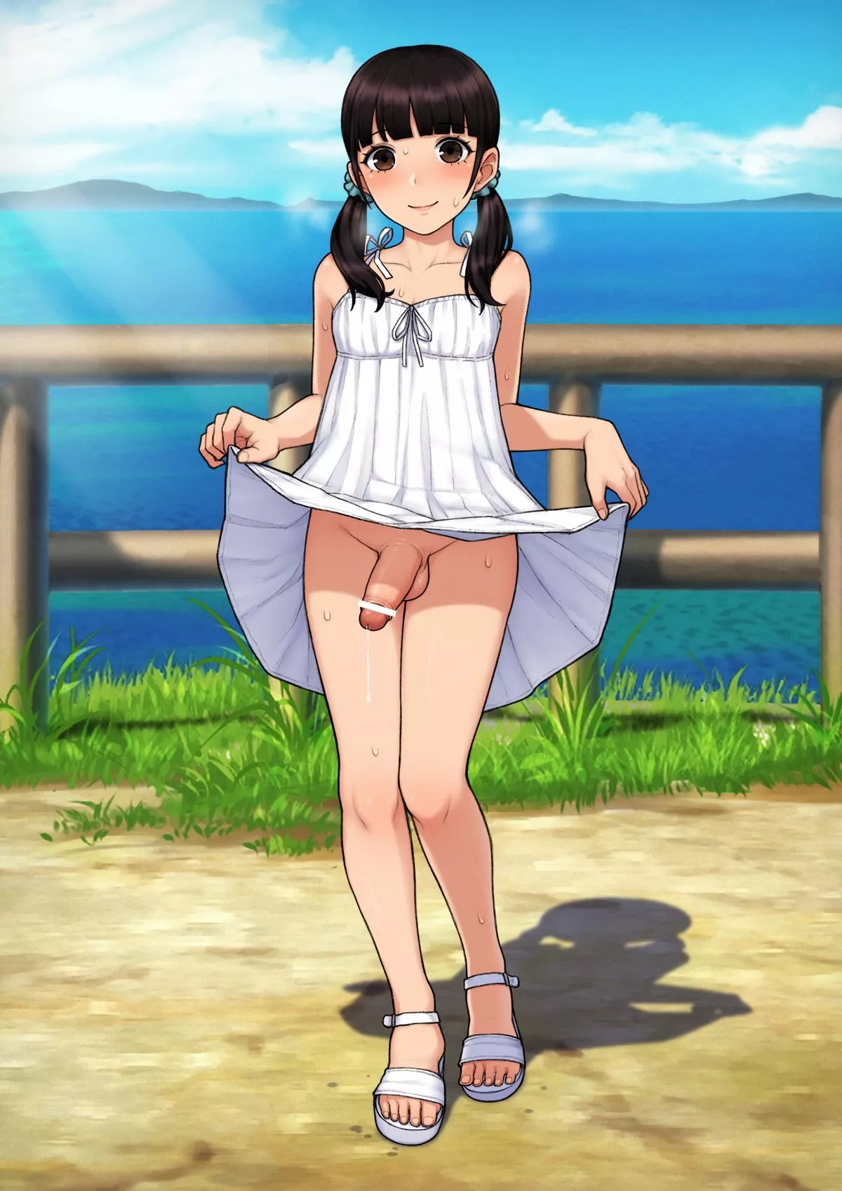 Day before she's getting locked for a long time . So we went for a hike . That Clity is not seeing any daylight anytime soon