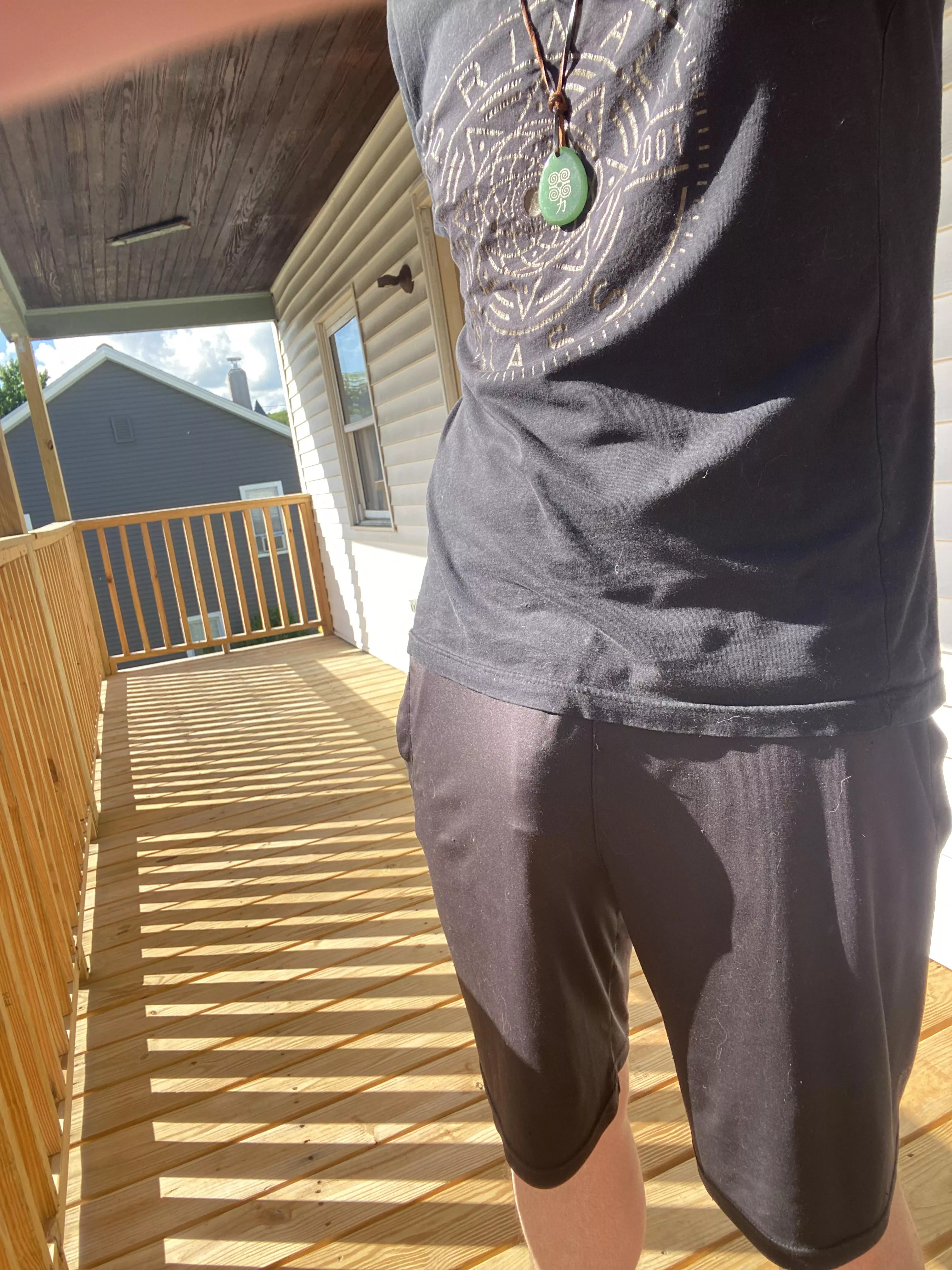 Didn’t realize how much more noticeable it was in the sunlight, oops!