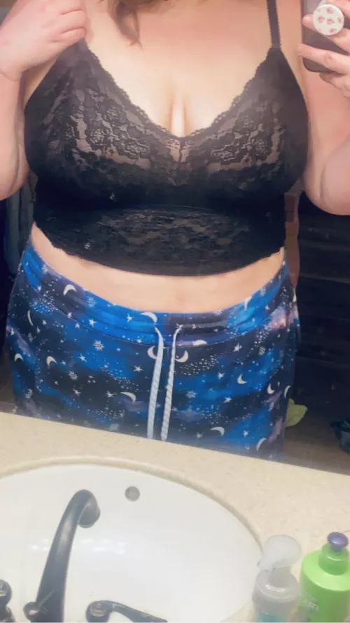 I always wake up horny when I go to bed wearing this. 😋