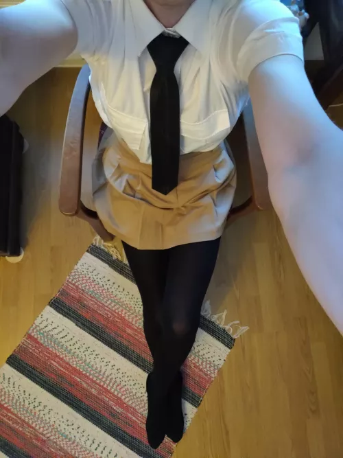 I like to dress up after work!