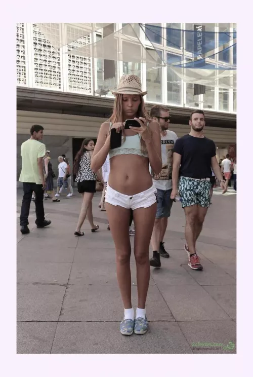 Katya sexh hot pants public