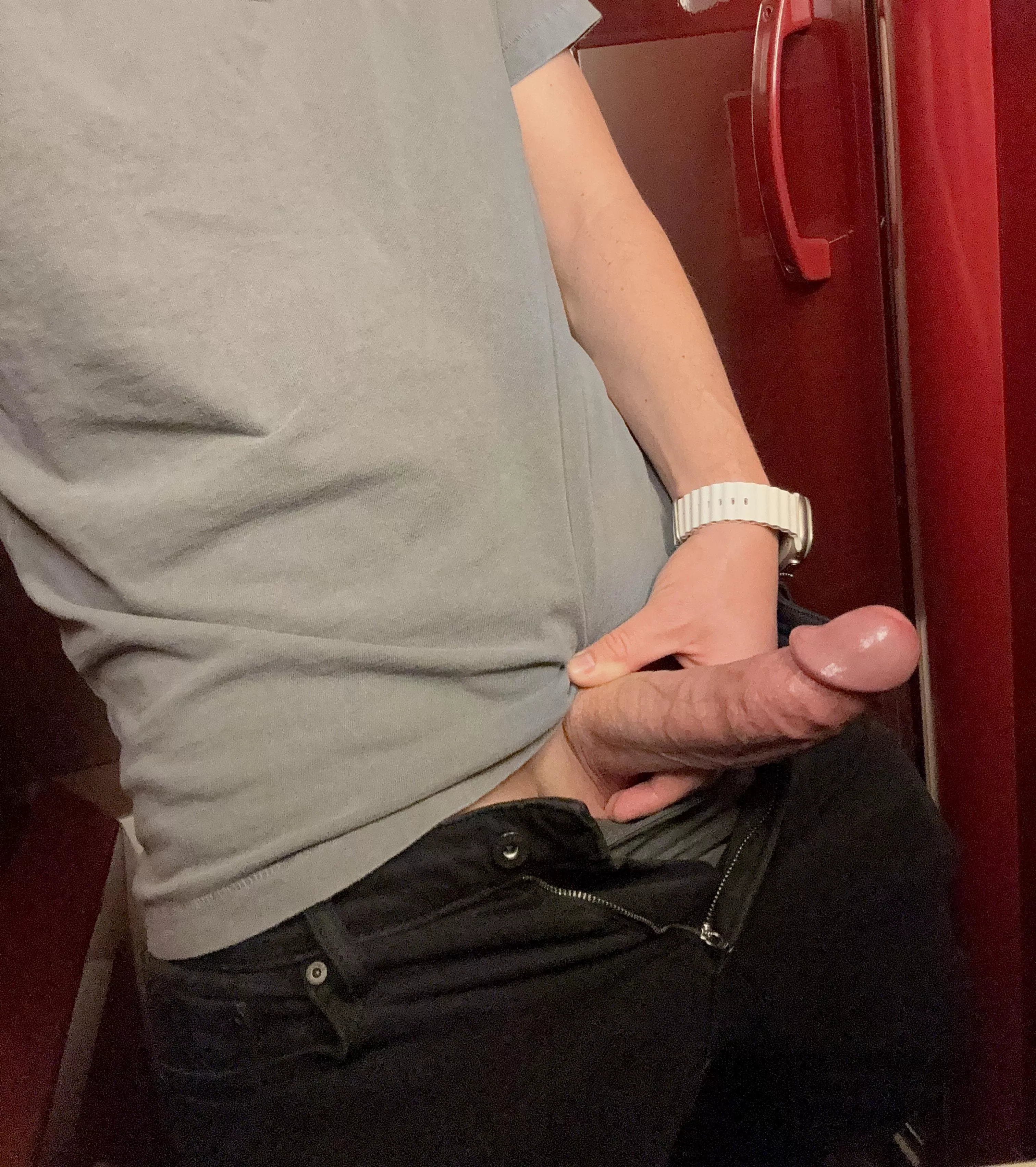 Maybe we can sneak away in the train together...although these toilets are a tight fit