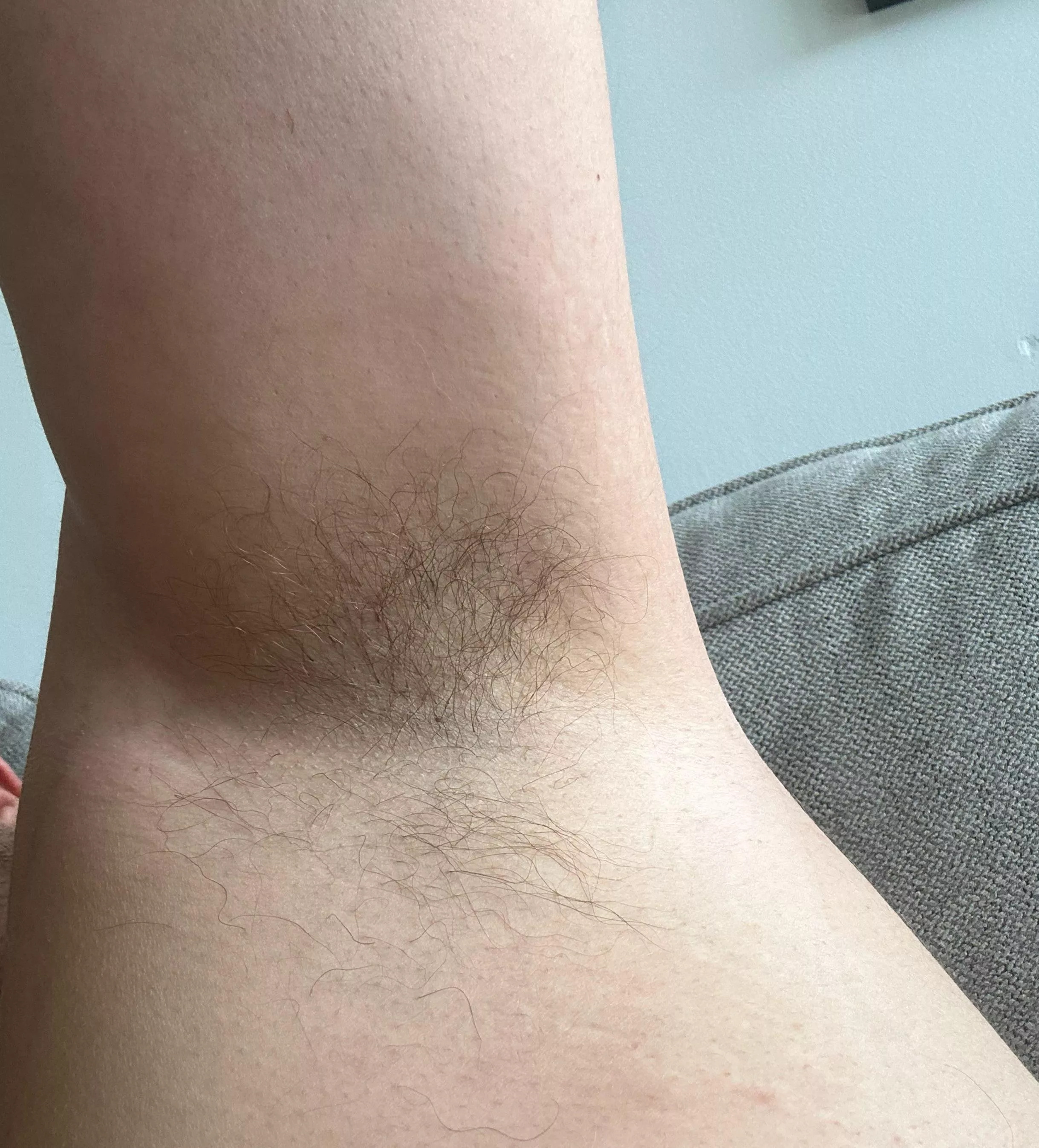 Morning musk after a night workout with shower