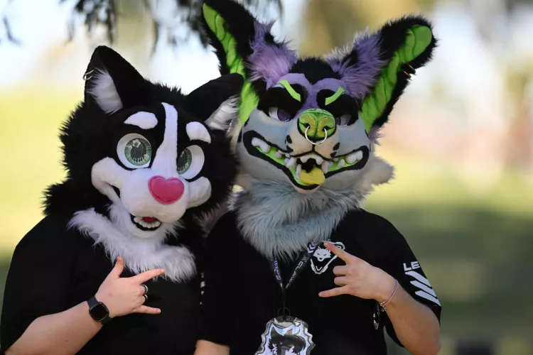 My boyfriend (left) and I (right)!