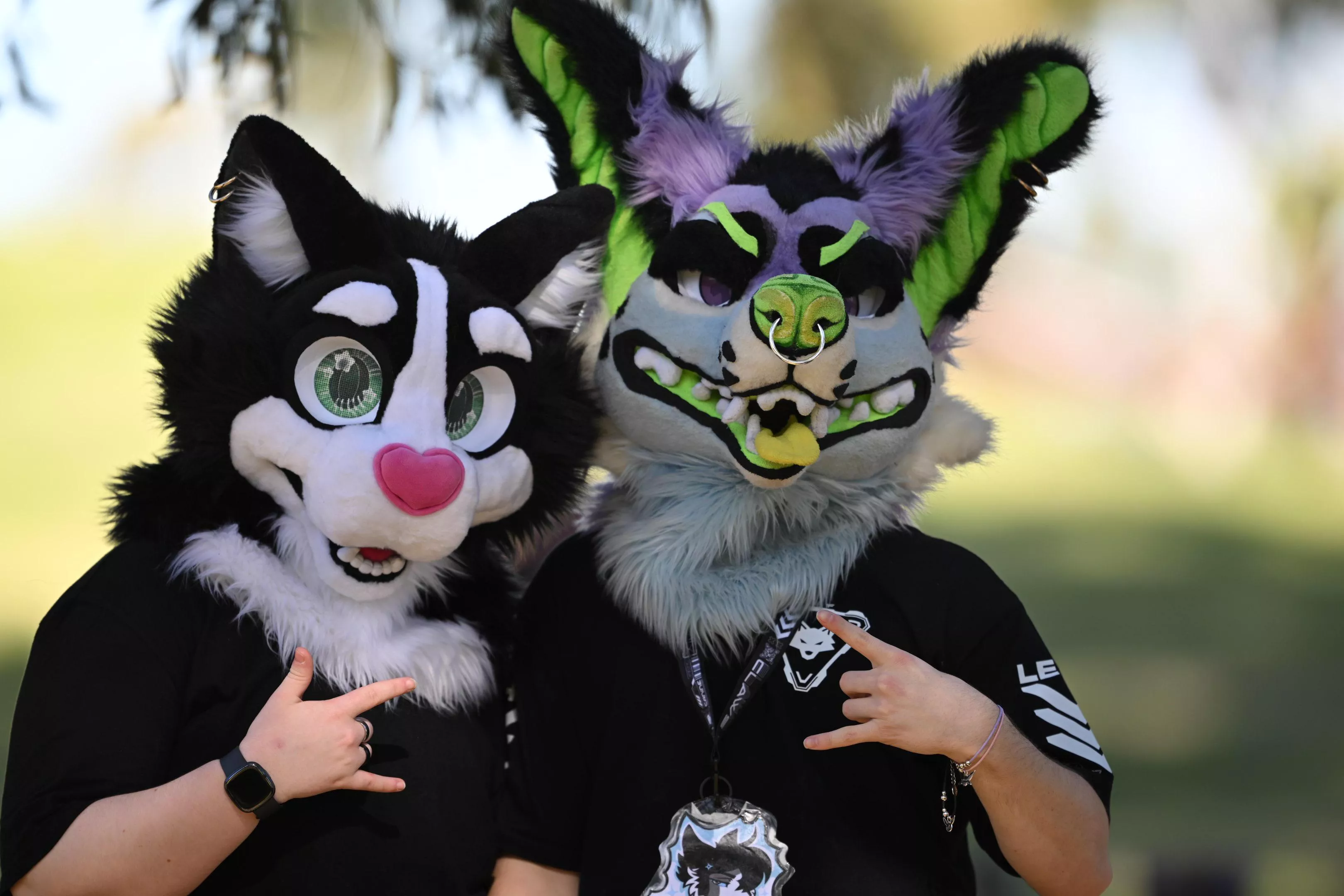 My boyfriend (left) and I (right)!