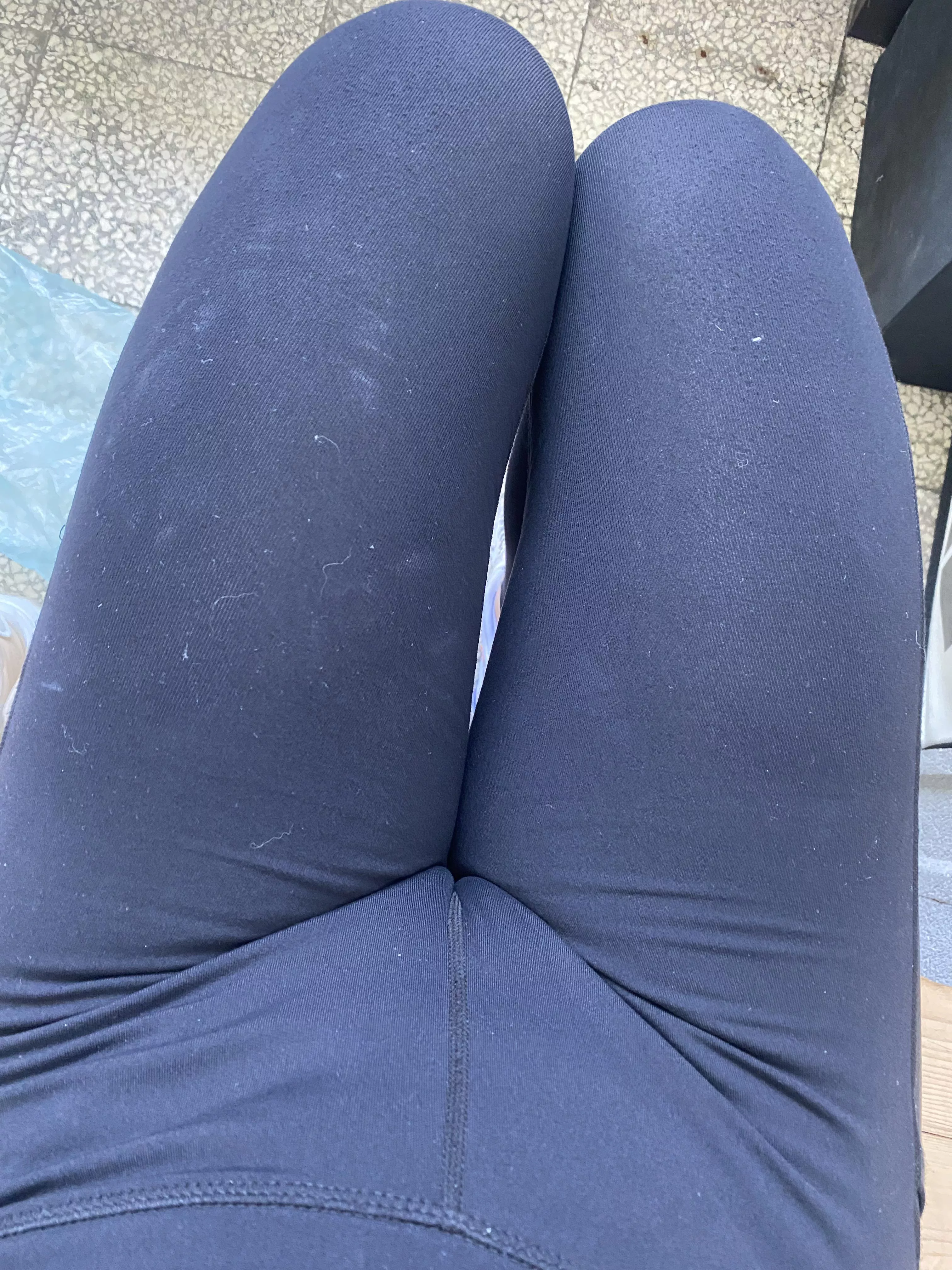 My small camel toe after workout 🏋️‍♀️