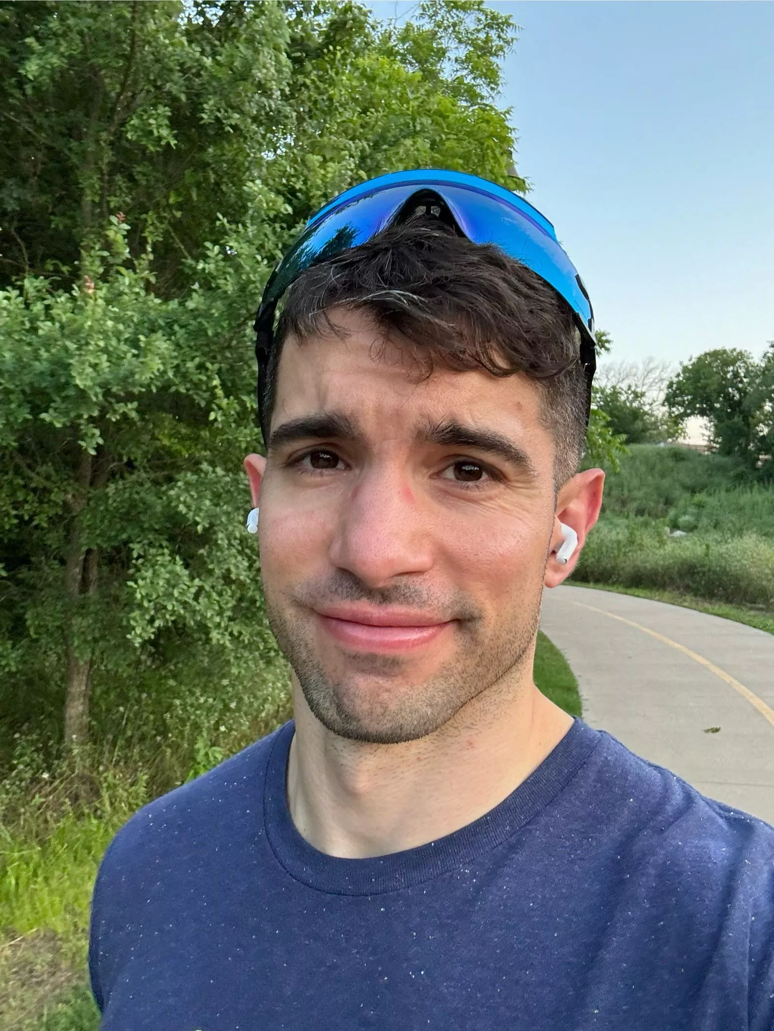 Nice evening walk through the park with Fleetwood Mac