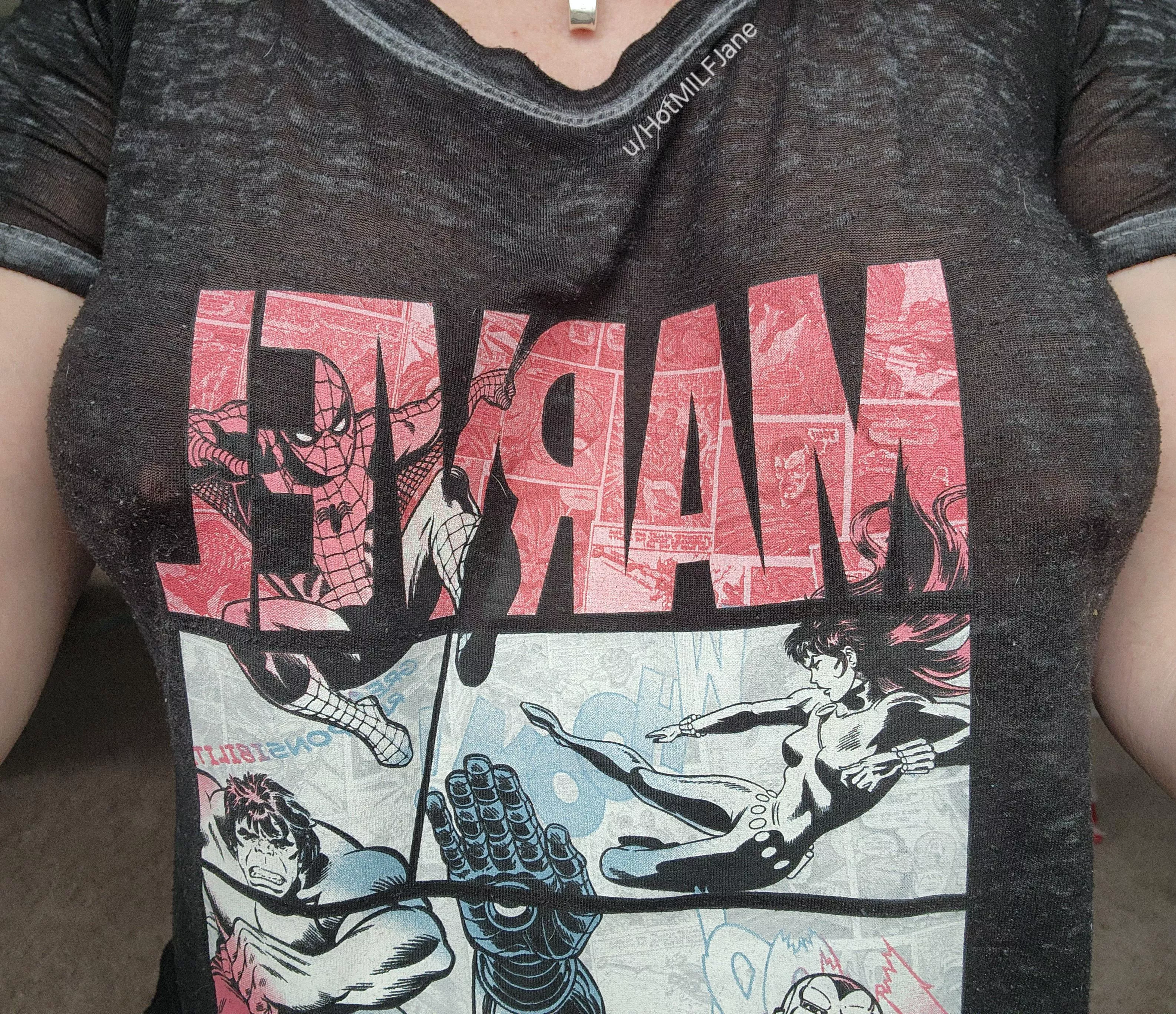 People kept looking over during happy hour. They either liked my shirt or my pokies. 