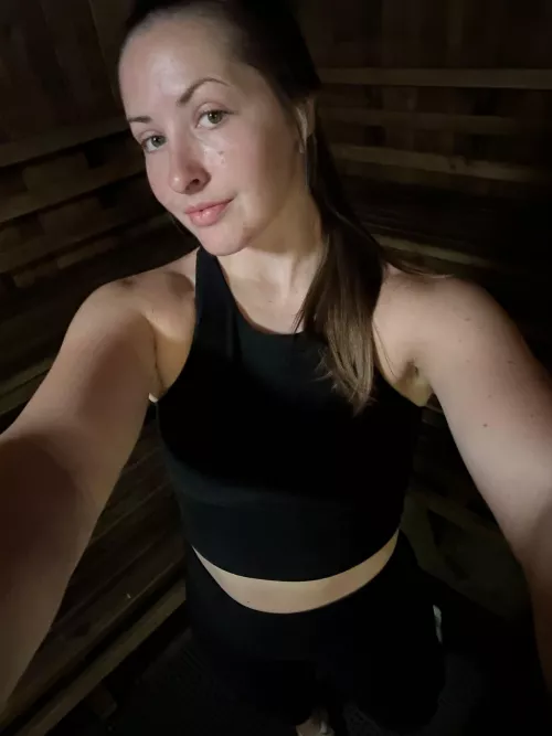 saunas are always more fun with company, so why don't you join me? 😏
