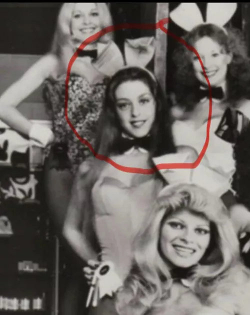 Secrets of Playboy – The Bunnies & the Cleanup Crew (Identify playmate in red circle)