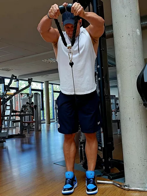 Sniff while I'm working out.