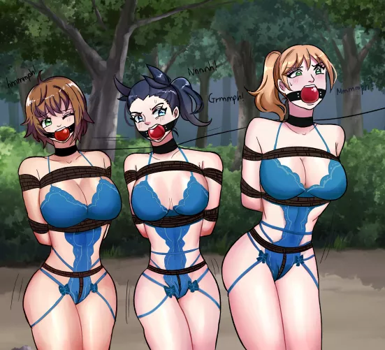 Take out the girls for a walk ~