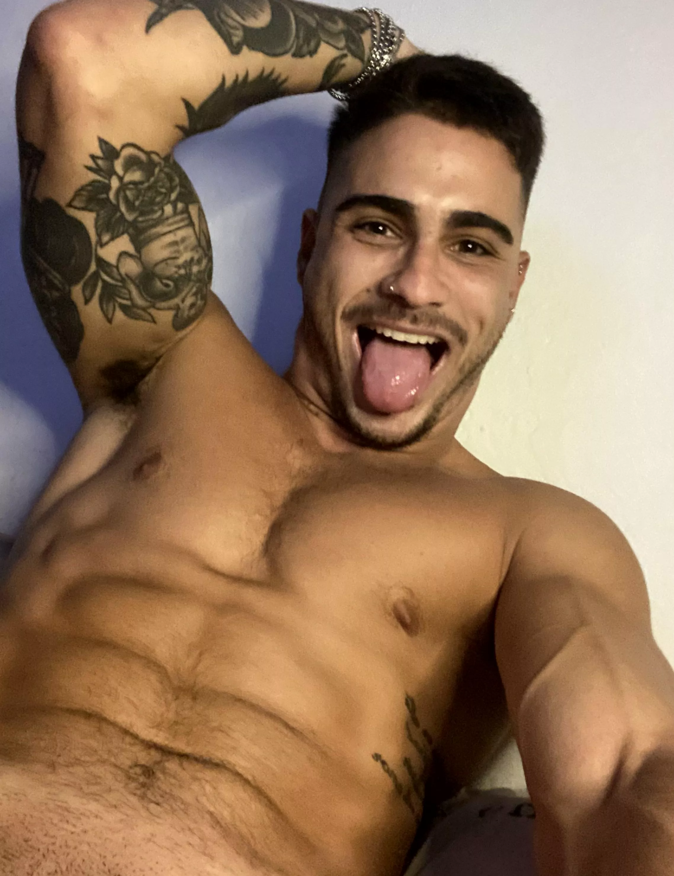 Tattooed, muscled, and ready to please - are you up for the challenge?