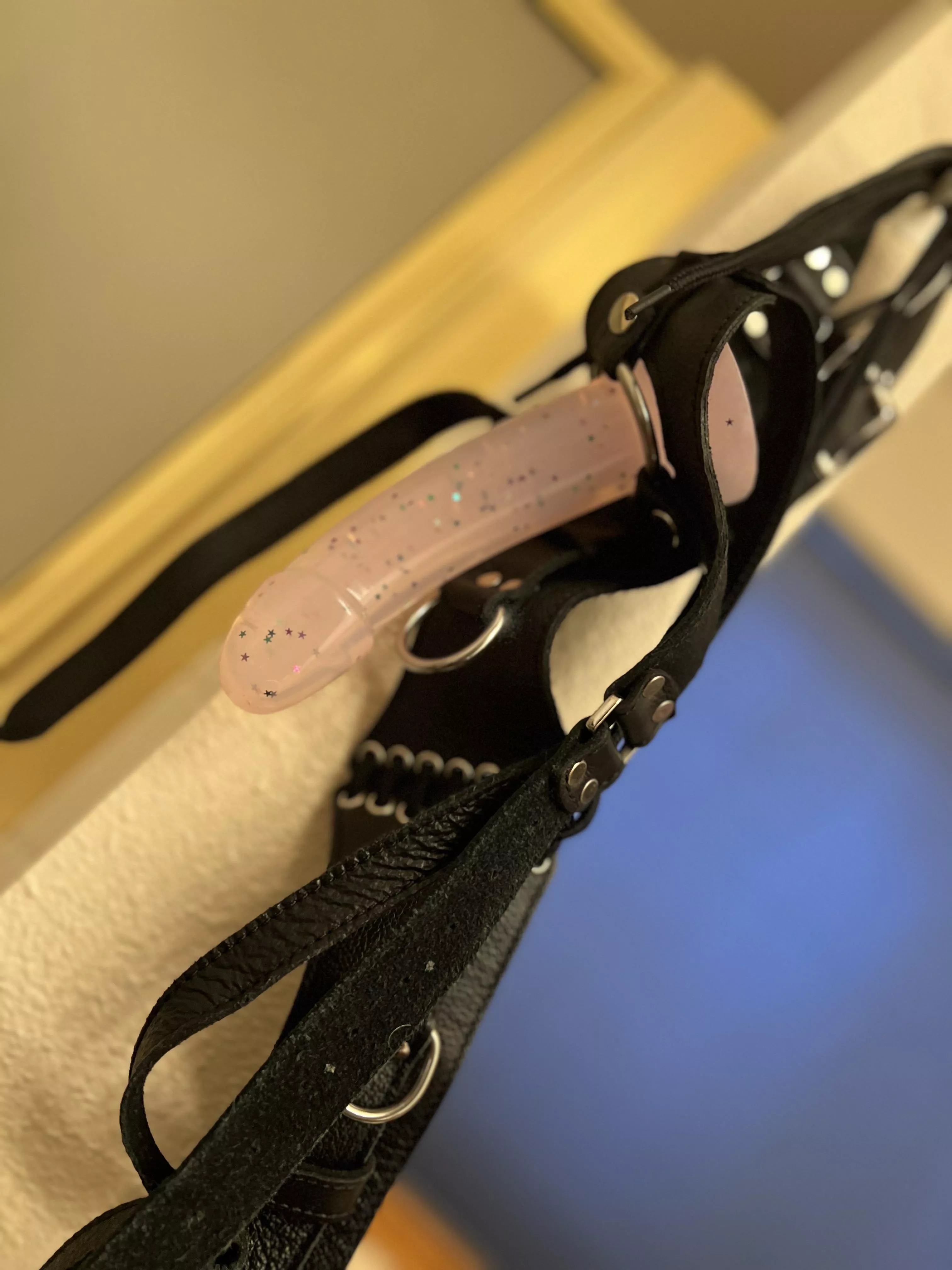 This is waiting for me when she gets out of the shower!