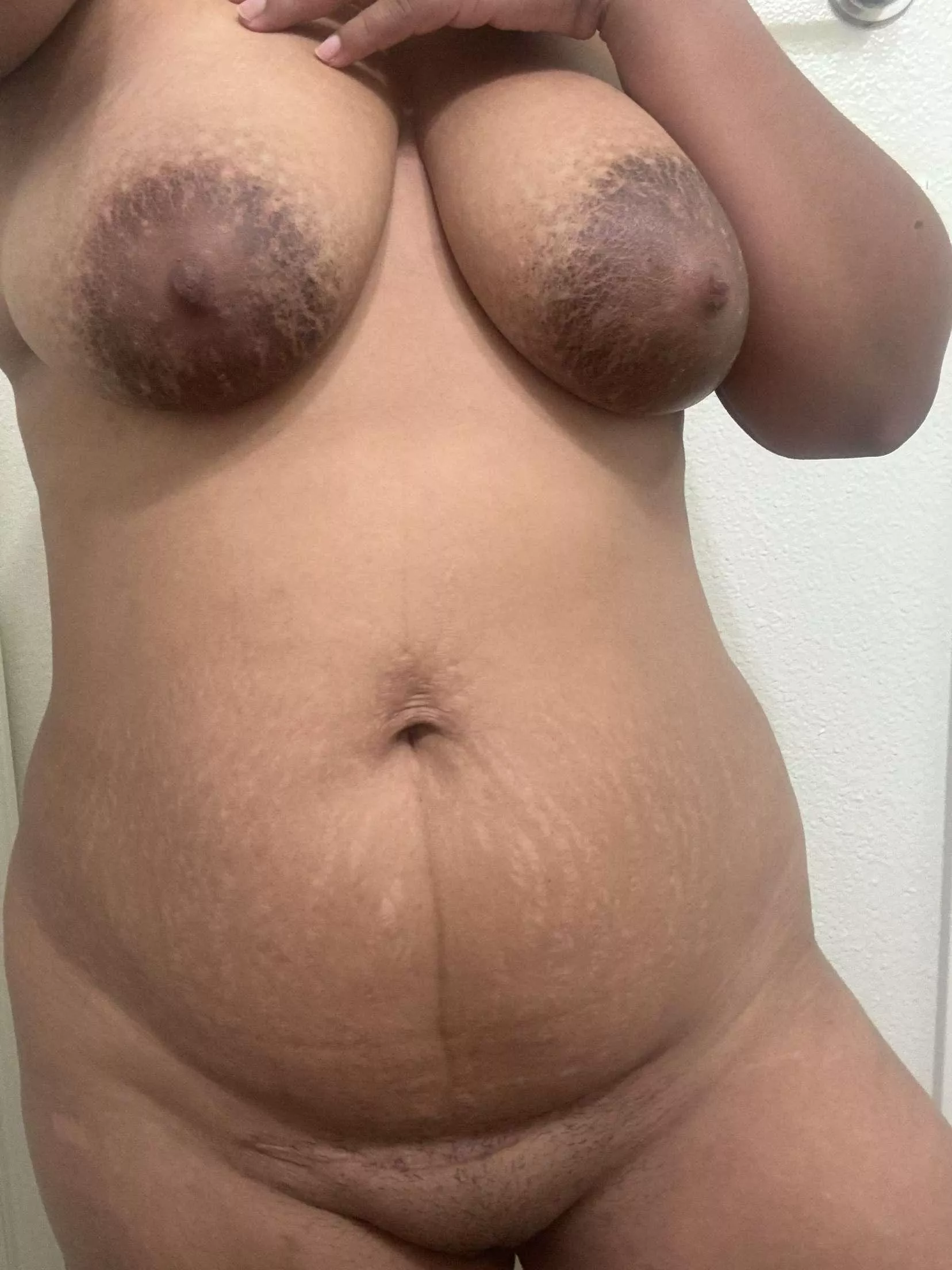 This mom loves to show off for hubby