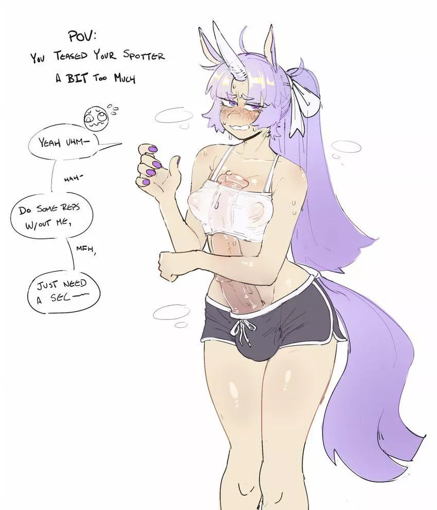 Wait to tease your spotter… (senatorwong)