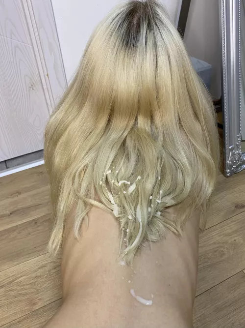 At that time I didn’t know that I would have to wash my hair