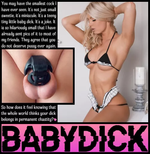 BABYDICK [chastity] [femdom] [sph]