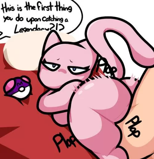 Be honest, you always want to do this on mew, don't you?