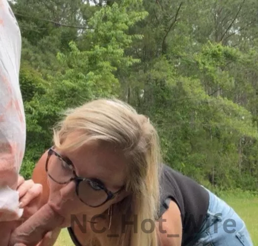 Can I suck you outside your truck while my husband is at home? 