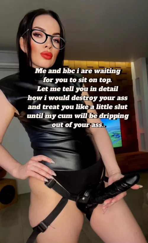 Go on ur knees and serve it