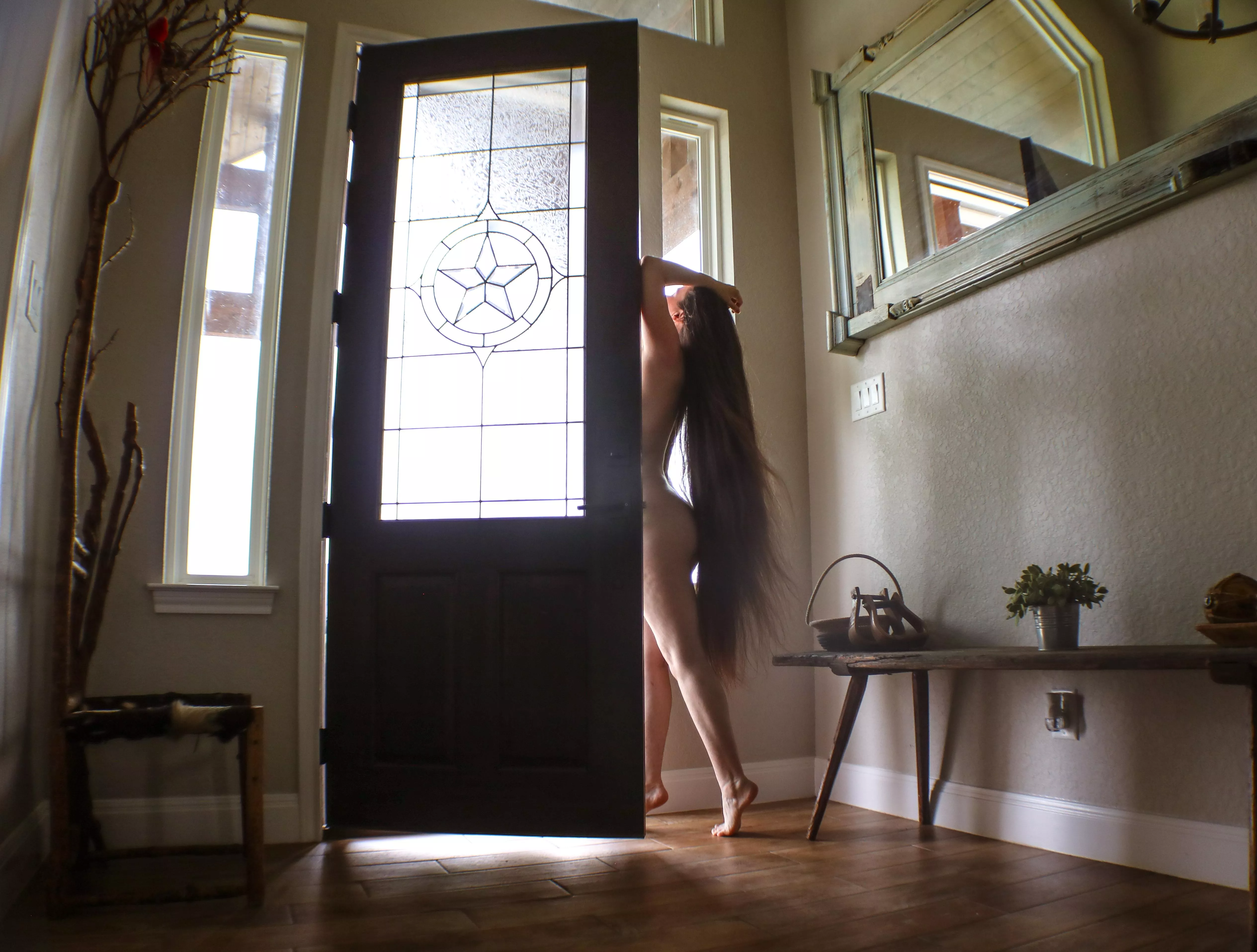 hair and hot air (self shot)