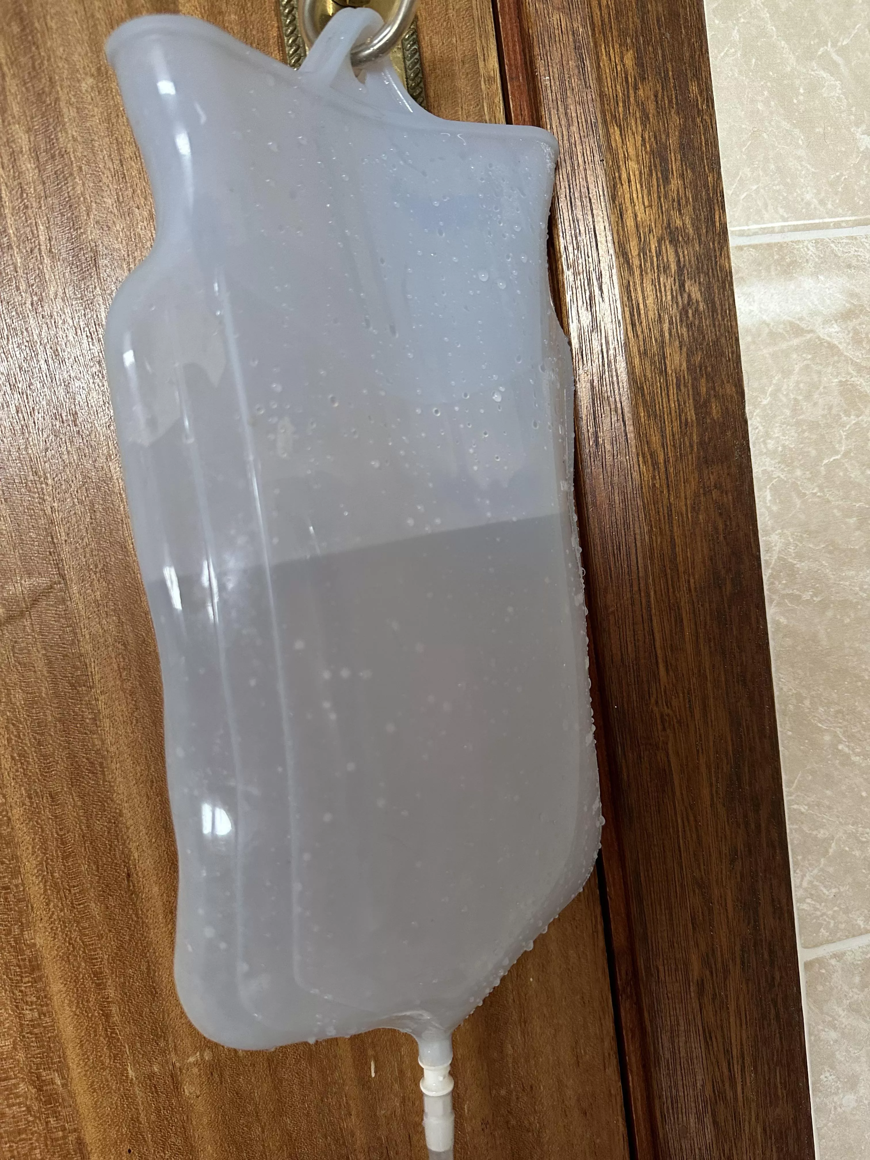 High volume enema before anal play 🍑😈