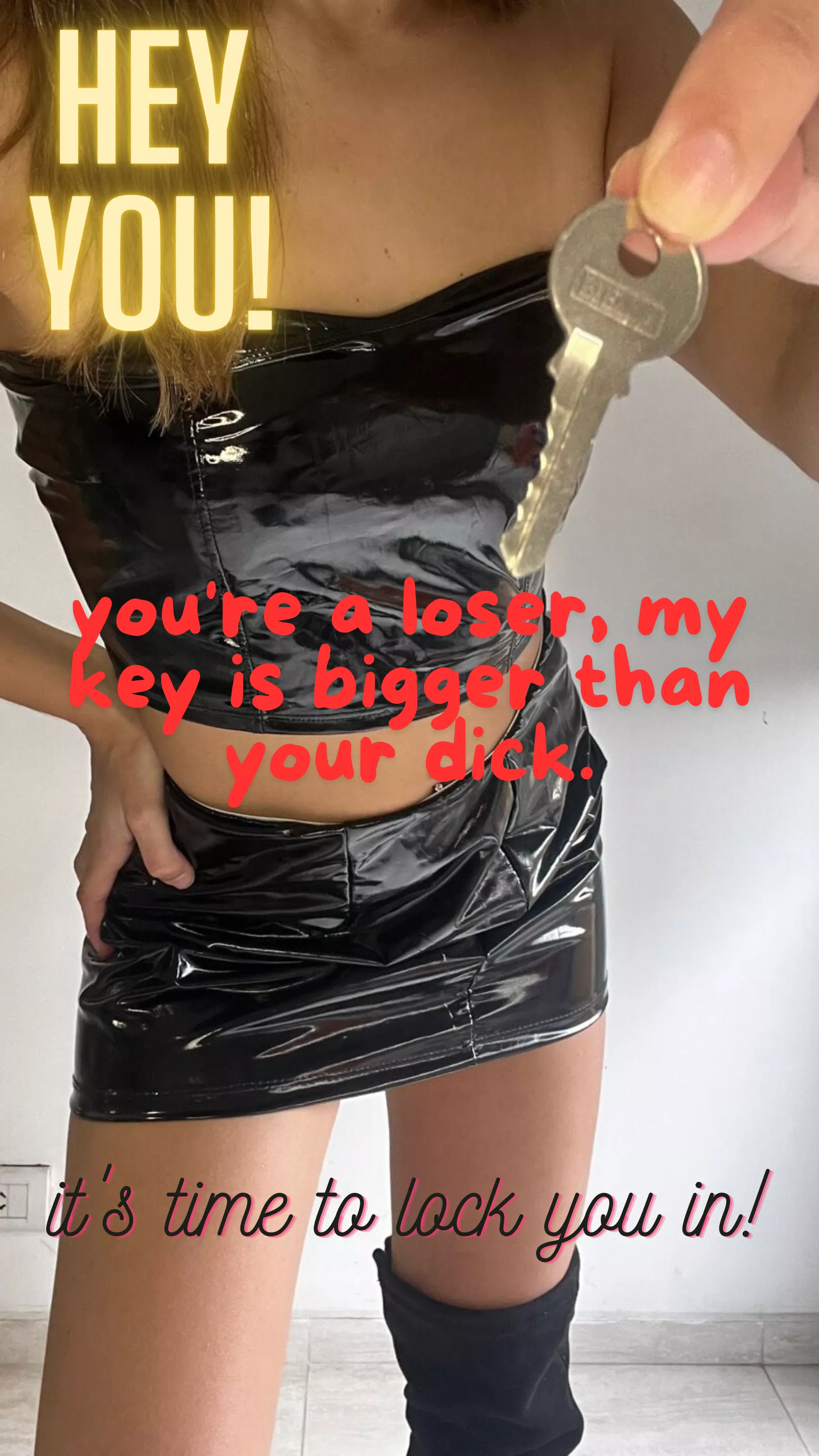 it's time to lock you in! 