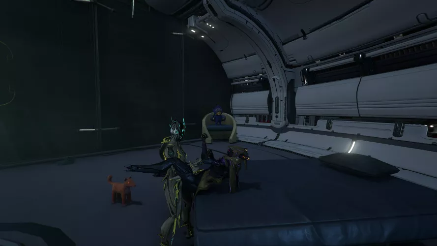 Lotus in the cuck chair