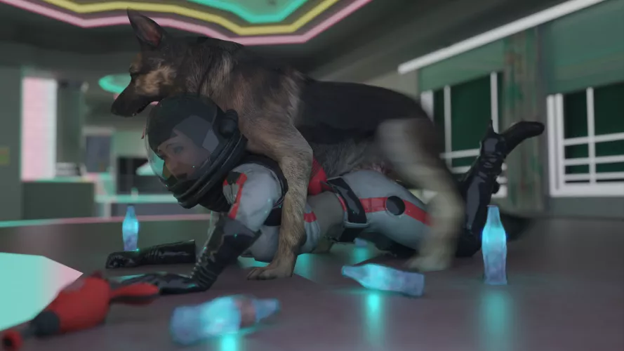 Nuka Girl with Dog Meat [gur0 Ninja](Fallout)