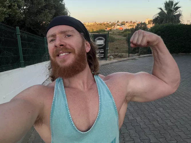 That awesome feeling after a good workout